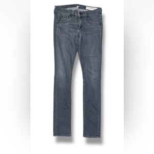 Rag & Bone Women’s Gray Skinny Cotton Spandex Denim Jeans Size 25 X 30